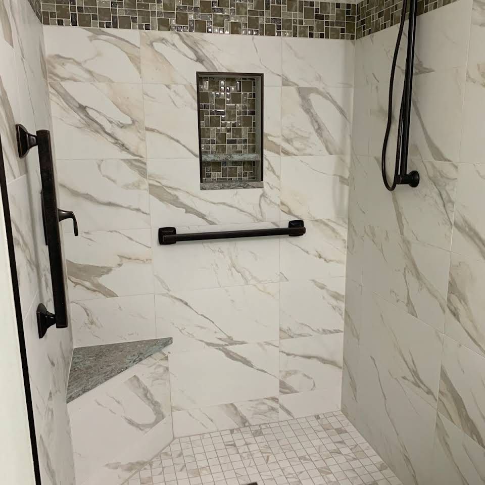 Shower tiles
