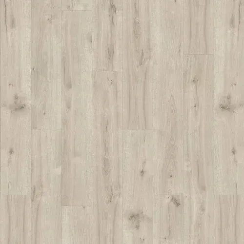 Light wood-grain flooring, with natural knots and grain patterns.