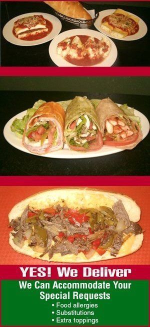 Hot and Cold Heroes, Egg Omelets and Wraps - New Rochelle, NY - Terranova Brick Oven Pizzeria & Restaurant