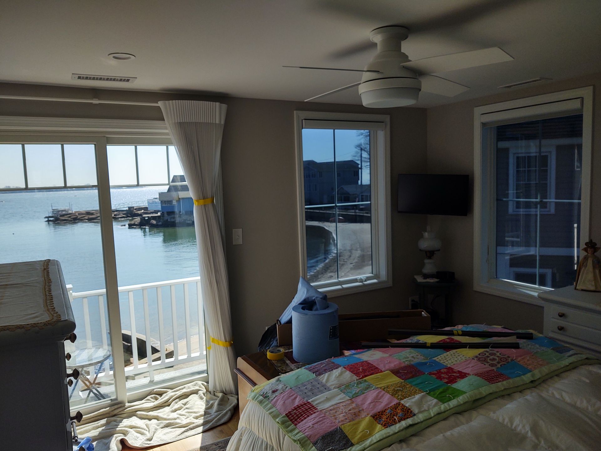 Window tint placed