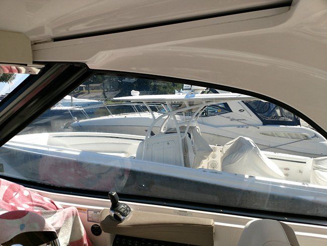 Marine window tinting
