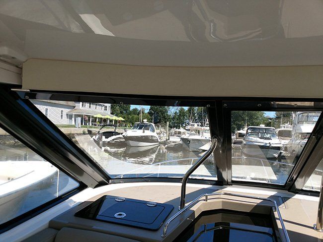 Marine window tinting