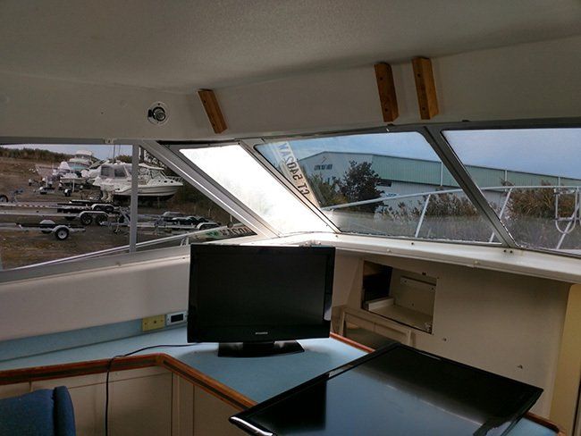 Marine window tinting