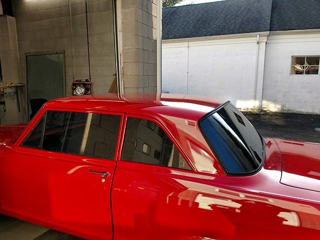 Auto window tinting