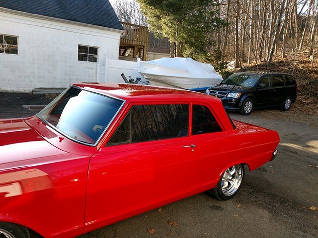 Auto window tinting