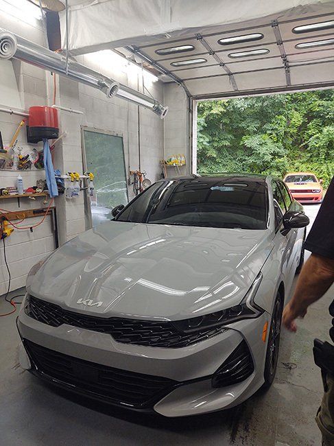 Auto window tinting