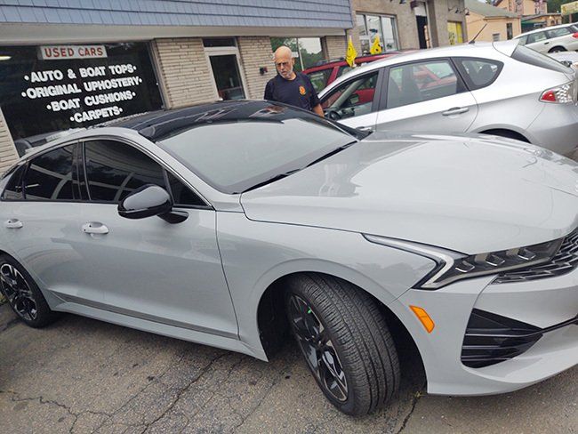 Auto window tinting