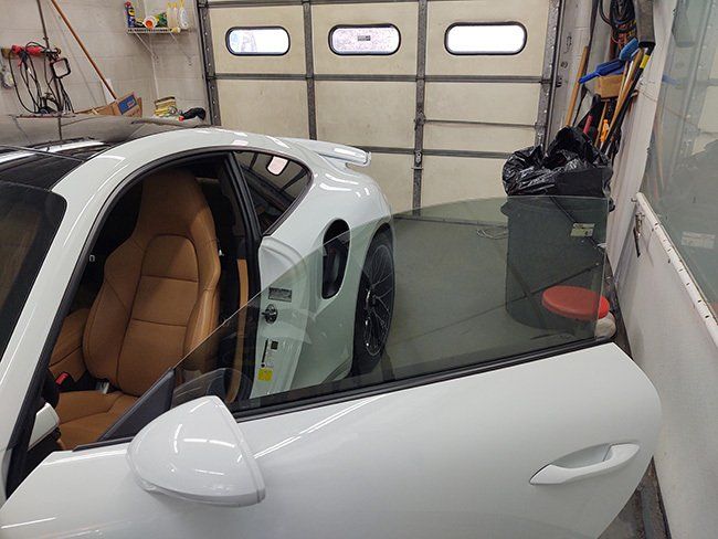Auto window tinting