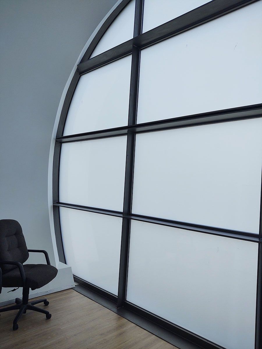 glass with tint