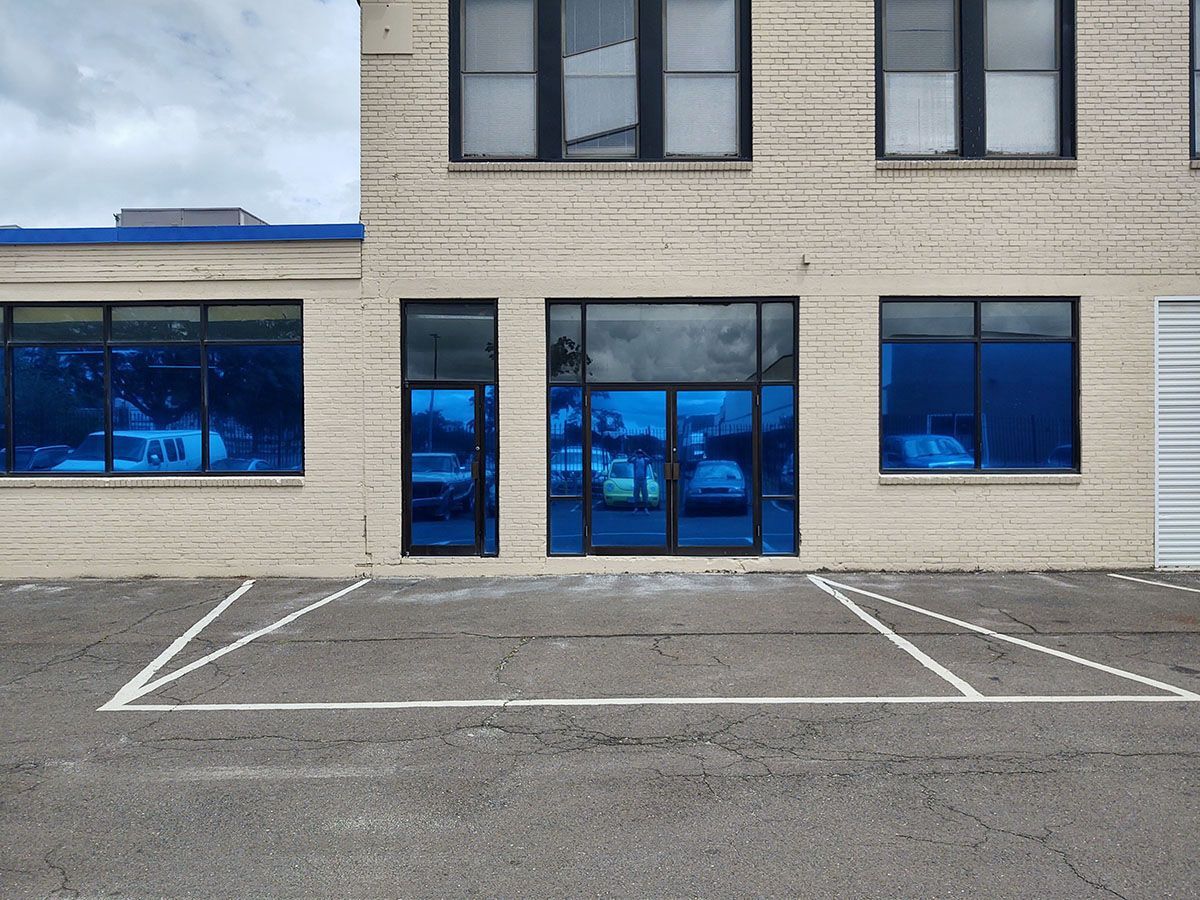commercial tinting for door and windows