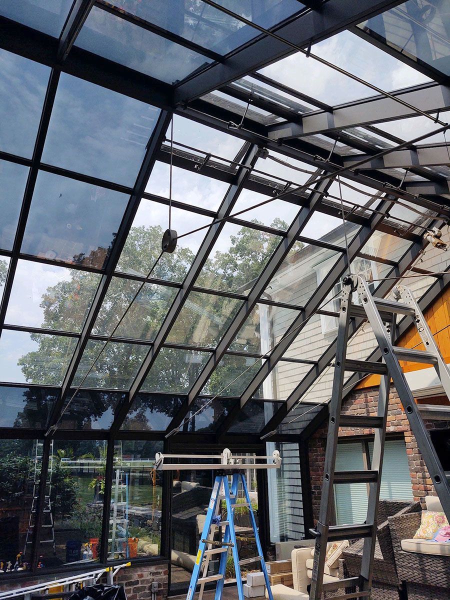 glass roof tinting