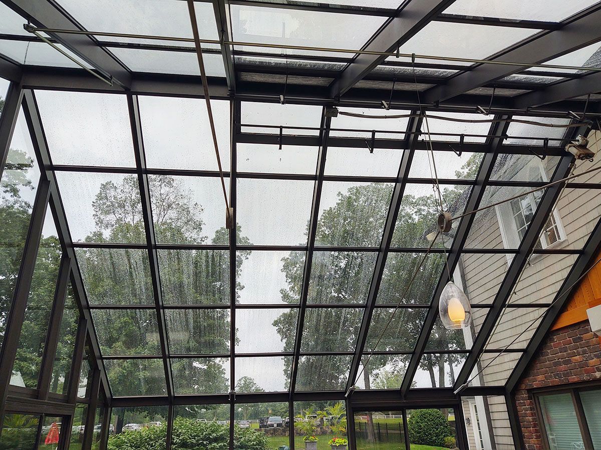 glass roof tint installation