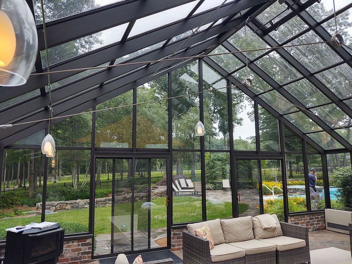 glass roof and window tinting