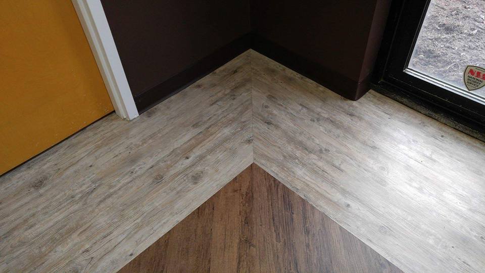 Hardwood flooring of RV