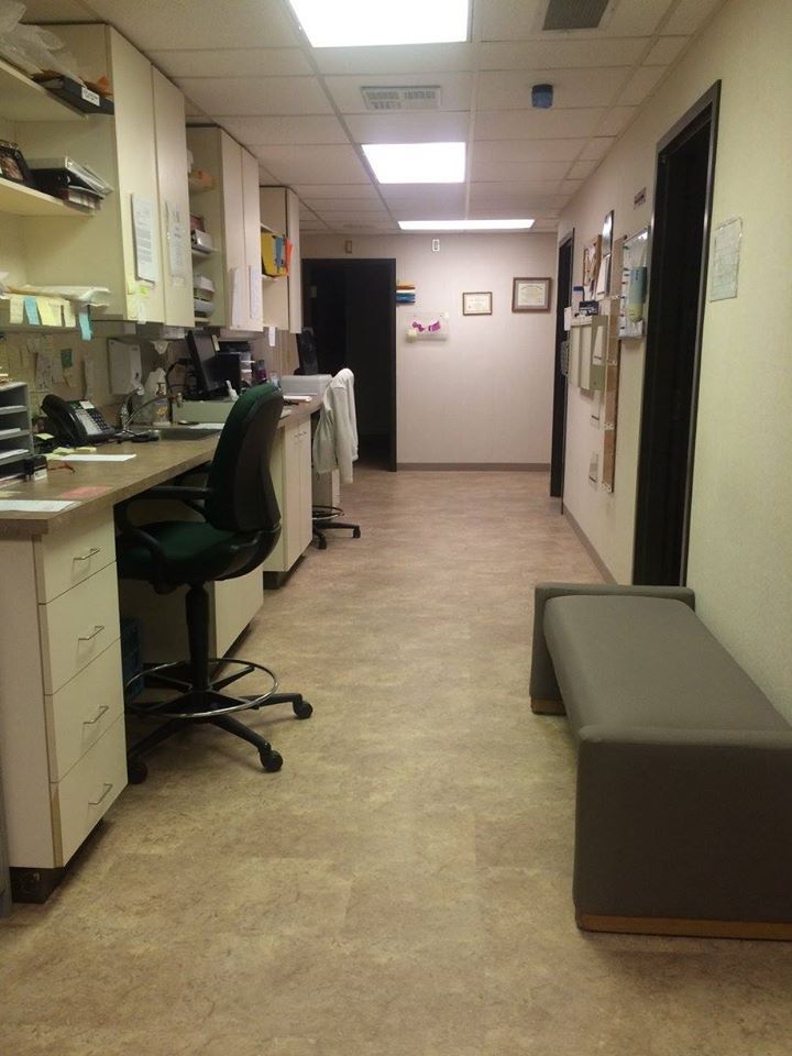 Tiles flooring of a lobby