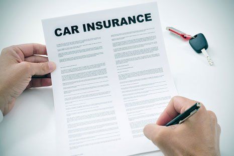 Car insurance form