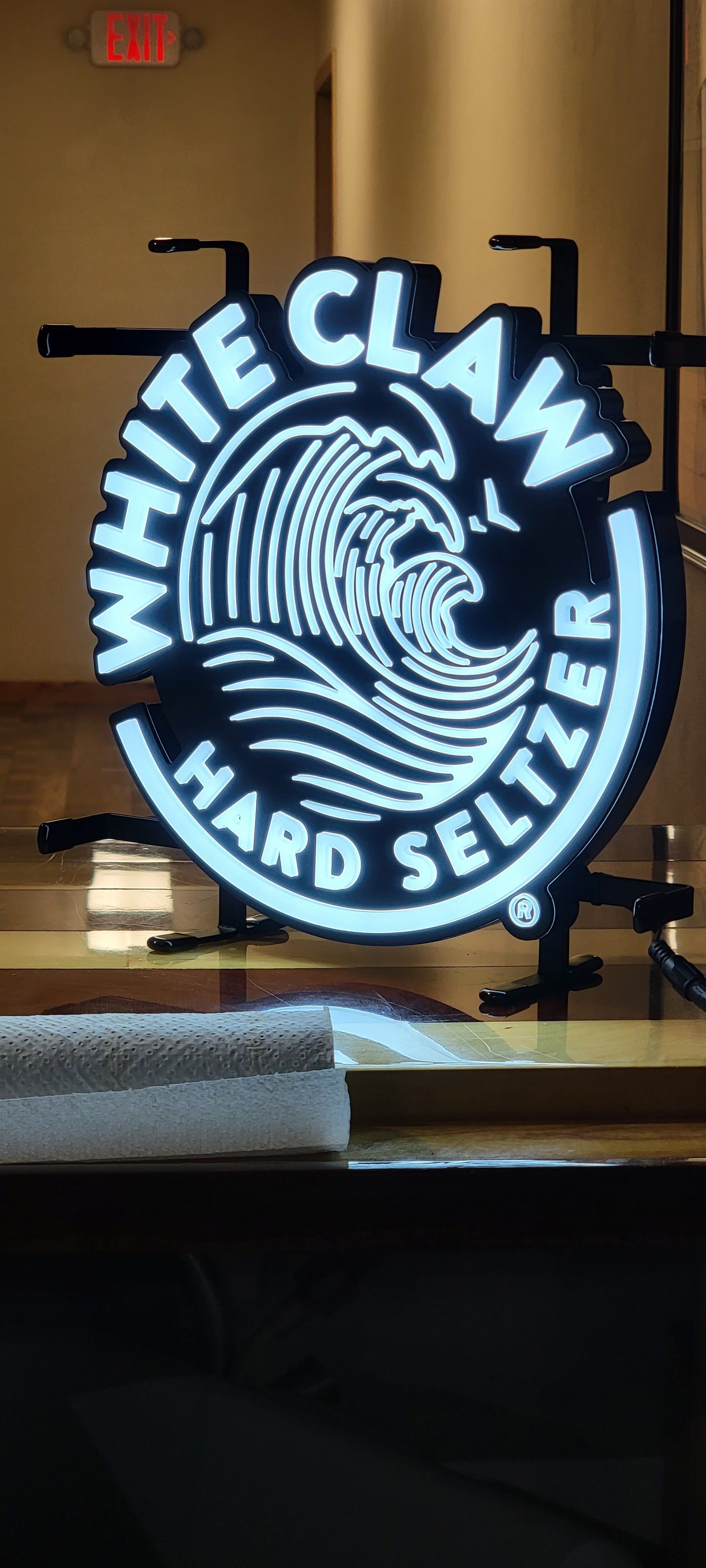 signage of white claw
