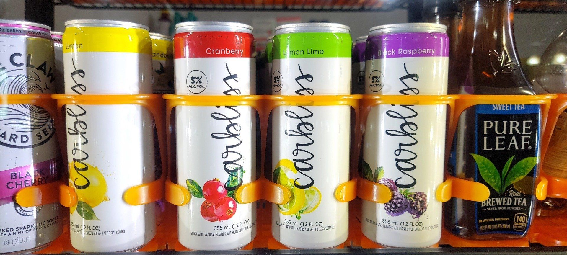 selections of drinks