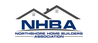 NHBA logo with two house silhouettes above bold blue letters, with a tagline below.