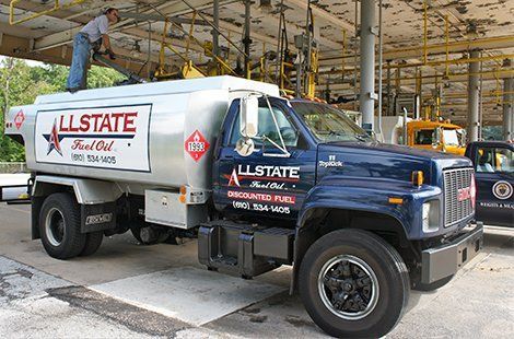 Allstate fuel oil truck