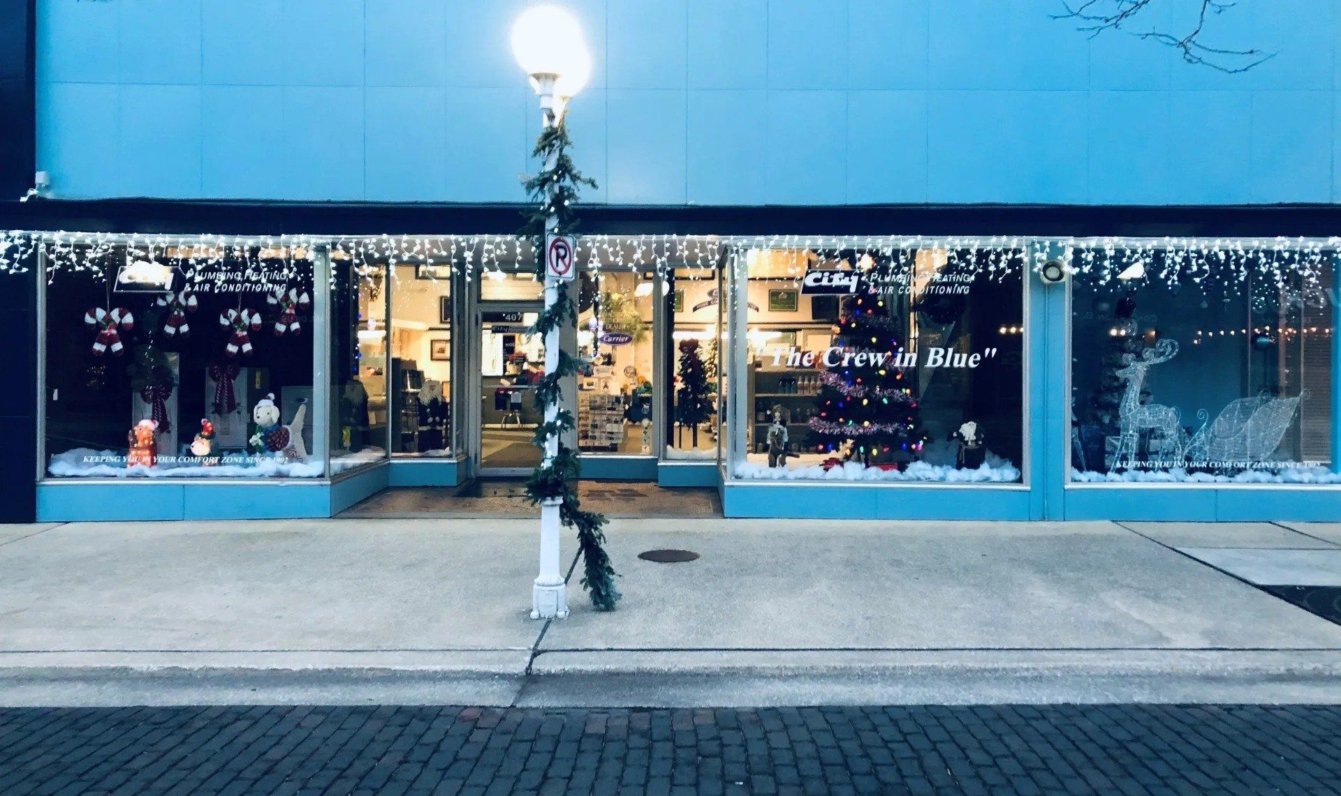 Winter showroom