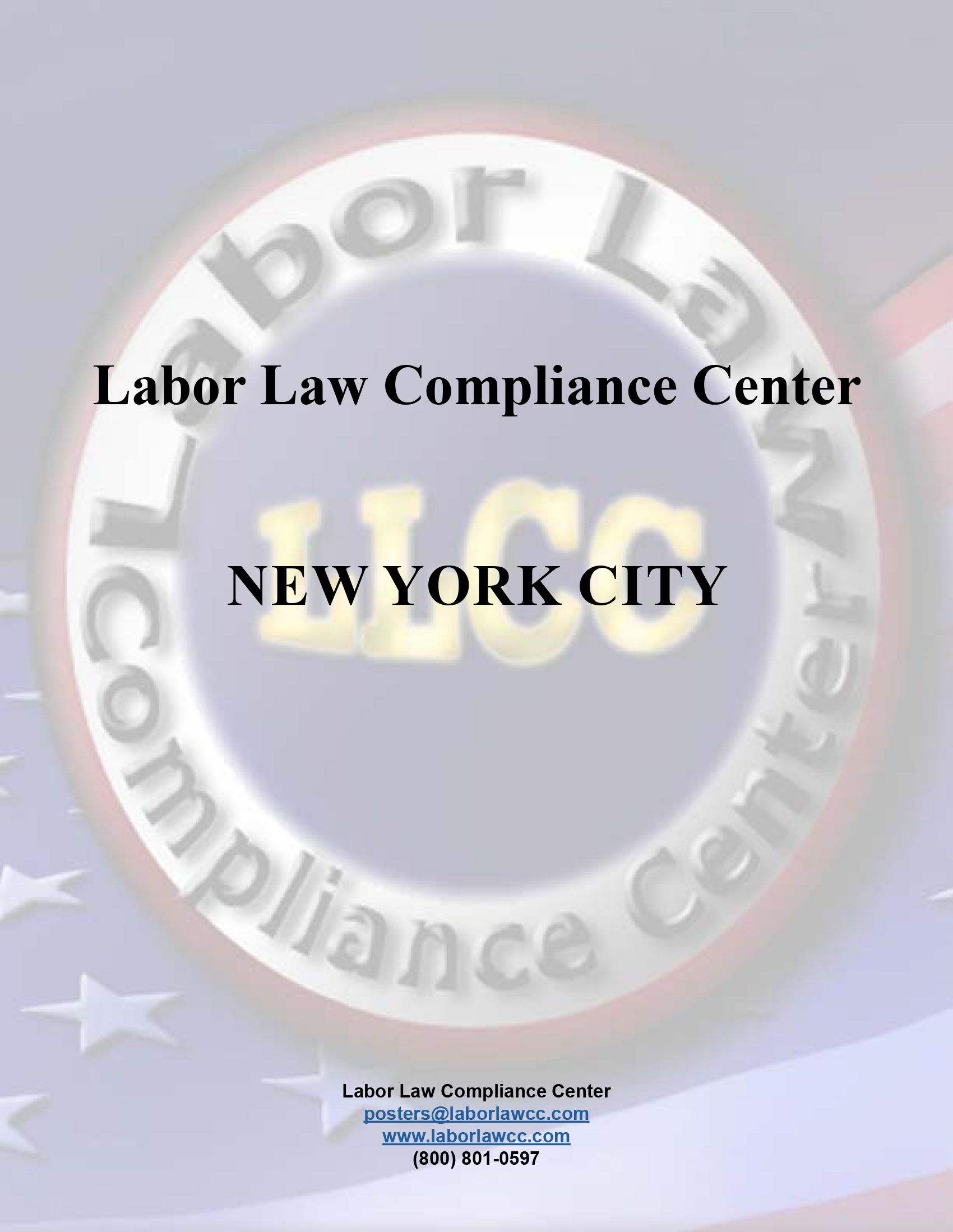 Labor Law Compliance Center - New York City