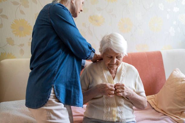 7 Day Home Care provides step by step assistance with dressing for Alzheimer's and Dementia Care