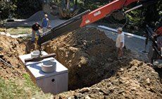 septic tank installation