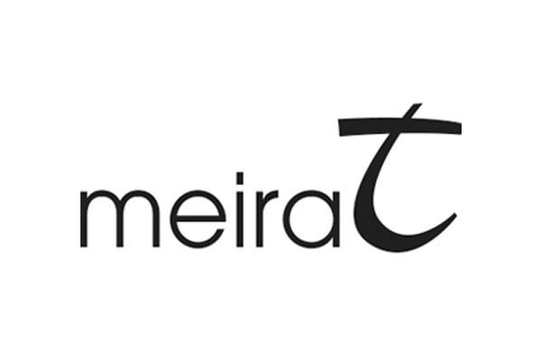 MeiraC logo in black text on a white background