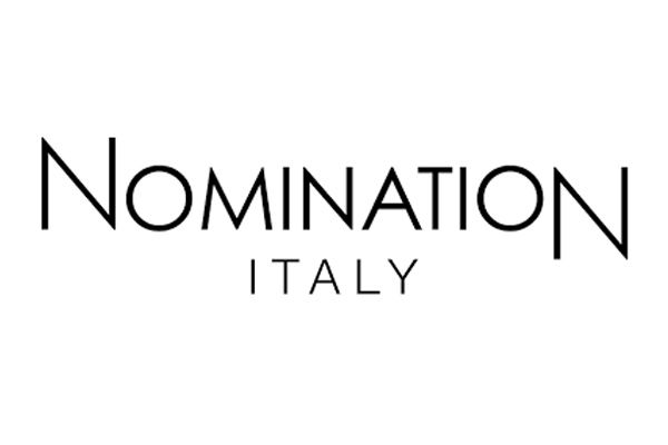 Nomination Italy logo in black text on a white background
