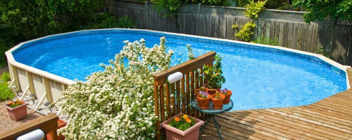 Above ground pool