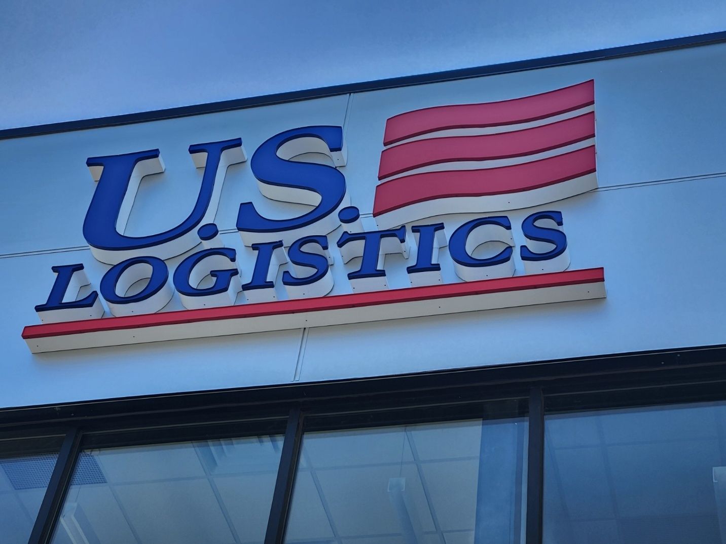 U.S. Logistics sign