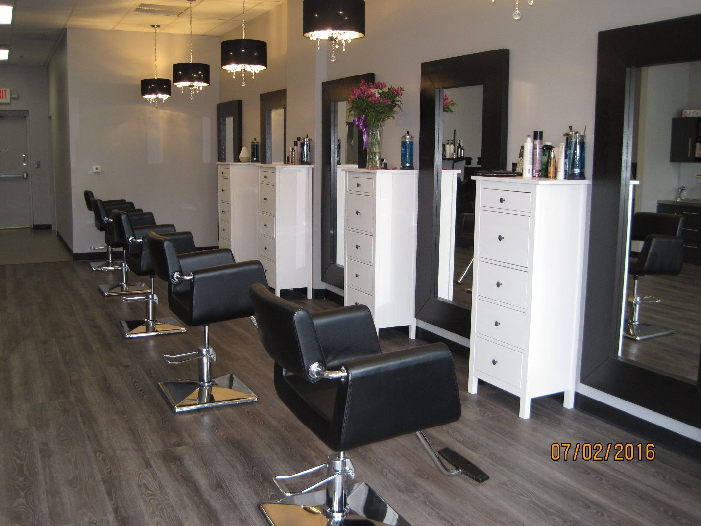 A photo of a hair salon taken on February 2nd 2016.