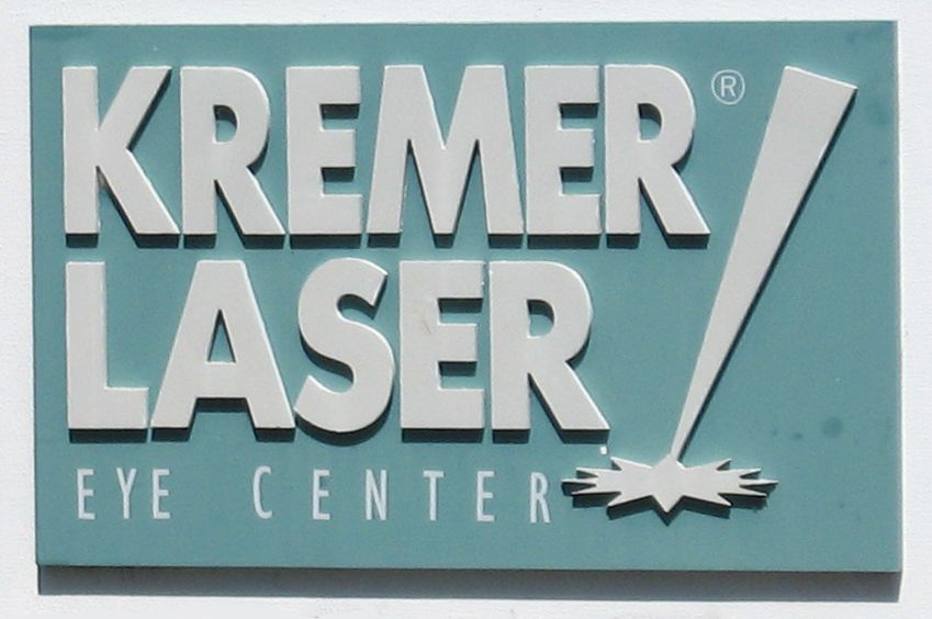 A picture showing the Kremer Laser Eye Center logo