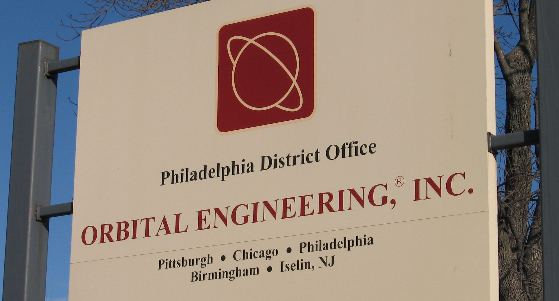 A picture showing the Orbital Engineering logo