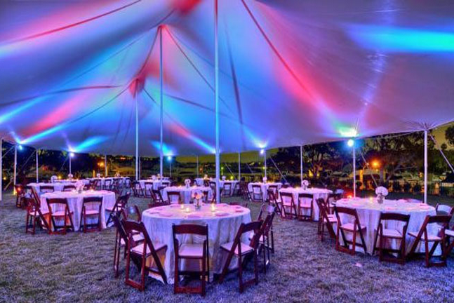 Sailcloth tent