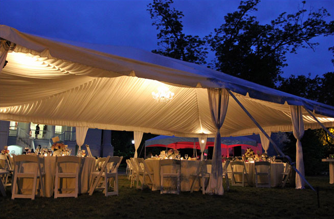 Lighting for tents