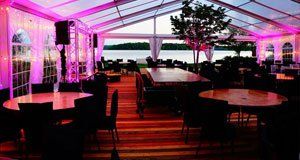Wedding and party tents