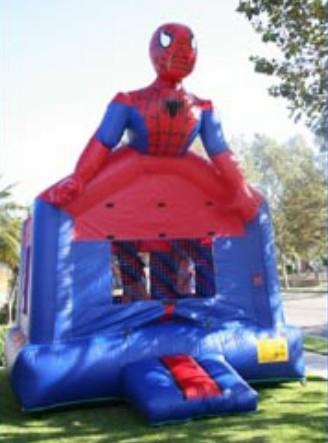 Spiderman inflatable house