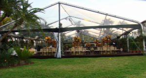 Tent for outdoor parties