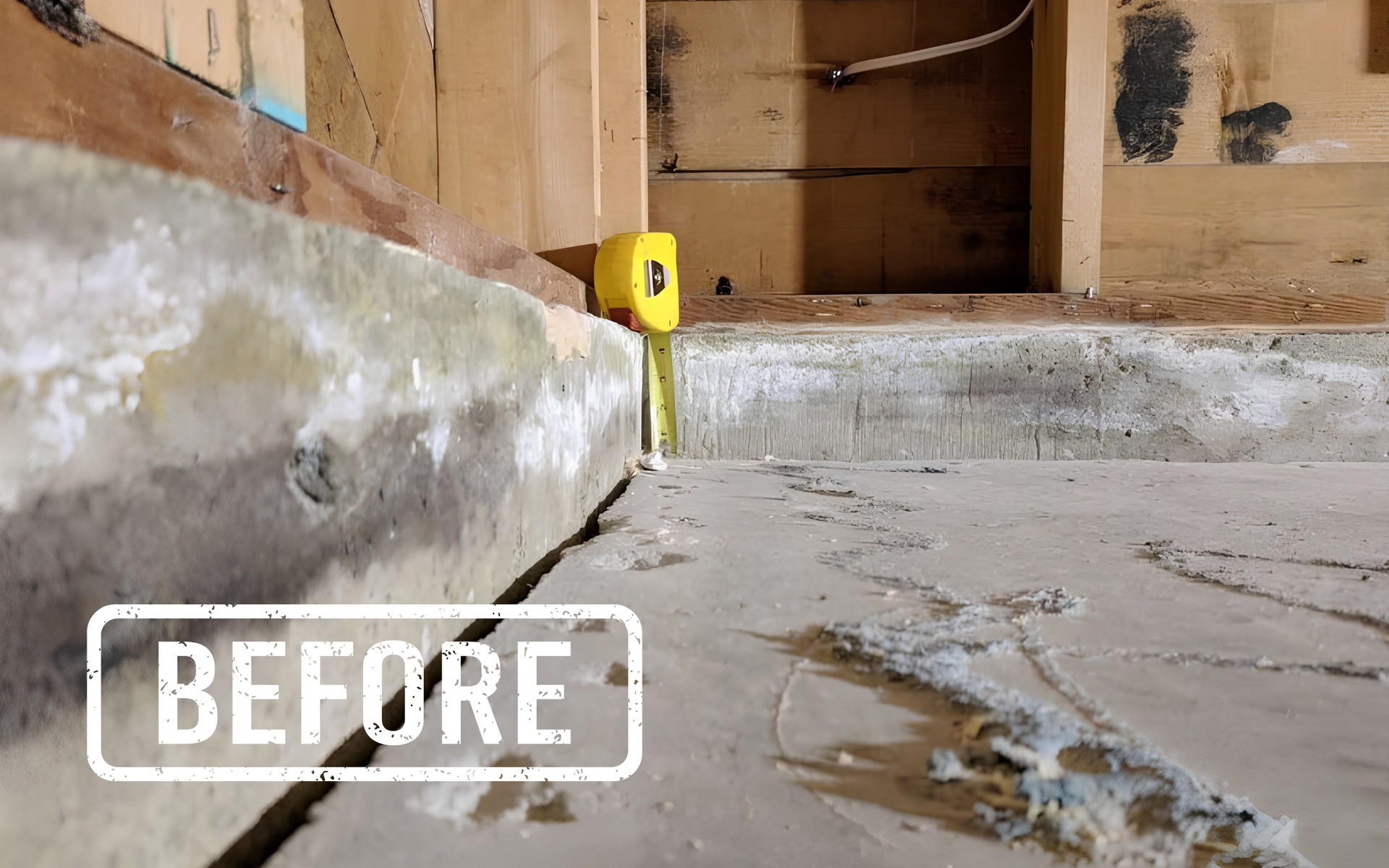 Concrete floor 