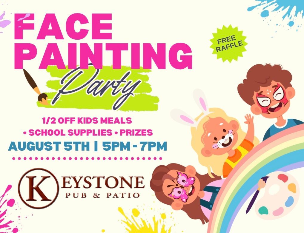 Two musicians perform on a stage under string lights. A woman sings, a man plays guitar, in front of a bar sign.