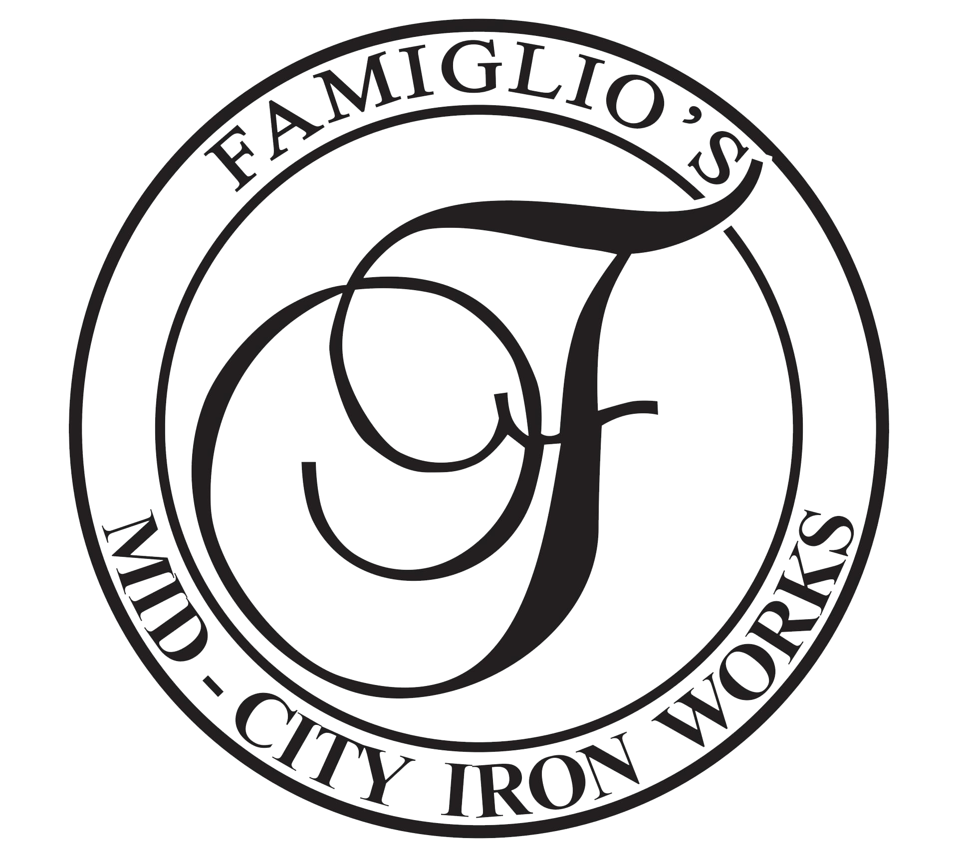 Famiglio Mid-City Ironworks - Logo