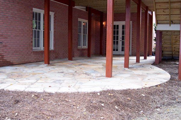 Patio and walkway installations