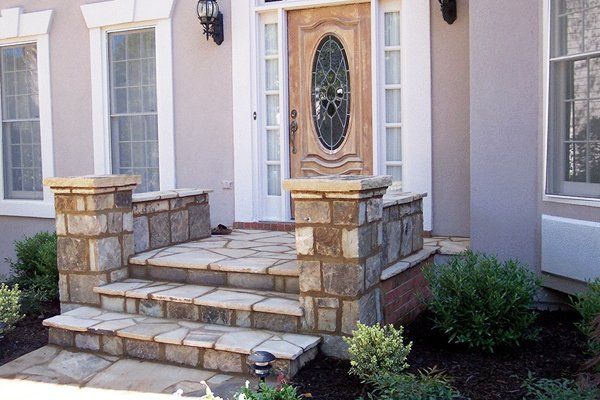 Patio and walkway installations