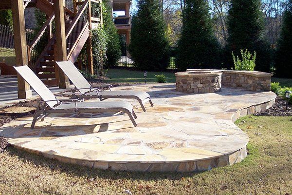 Patio and walkway installations