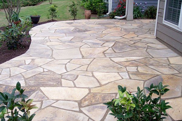 Patio and walkway installations