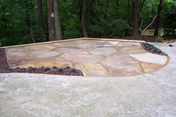 Patio and walkway installations