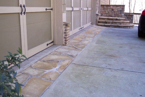 Patio and walkway installations