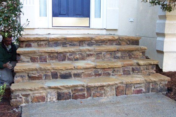 Patio and walkway installations